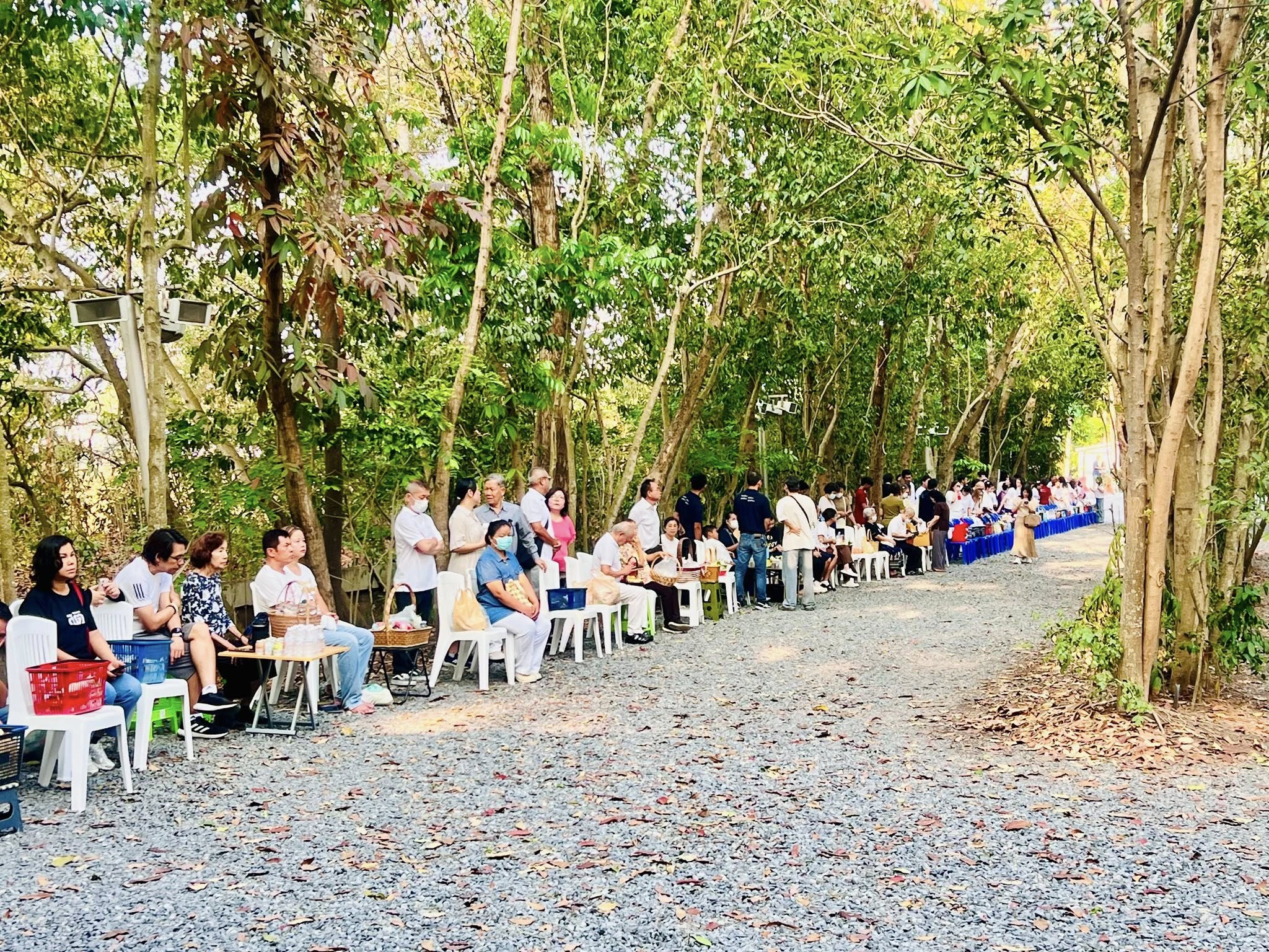 บรรยากาศก่อนเริ่มกิจกรรม